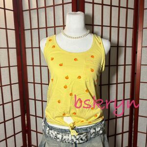 Rebellious-one Women's Yellow and Orange Vest